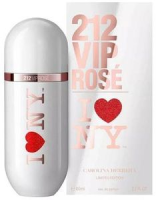 212 Vip Rose I Love Ny Carolina Herrera – Perfume Feminino – Eau De Parfum 80ml