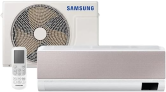 Ar-condicionado Split Inverter Samsung WindFree Metal Cooling Sem Vento 12.000 BTUs Quente e Frio AR12BSEAAMGNAZ 220V