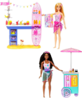Barbie It Takes Two Conjunto de Brinquedo Calçadão da Praia