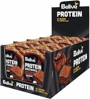 Belive Display Brownie Belive Sabor Cappuccino- Protein – Zero Açúcar- Display Com 10 Unidades