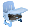 Cadeira de Alimentação Portátil Burigotto Kiwi Azul Suporta Até 15Kg