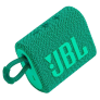 Caixa De Som Jbl Go 3 Eco 4,2w Rms Bluetooth 5.3 Bateria Até 5 Horas À Prova D’água E Poeira Ip67 Verde