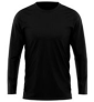 Camiseta Masculina Proteção Solar UV Térmica Praia Esporte Academia Tecido Dry – Preto