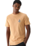 Camiseta Volcom Reta Iconic Bege