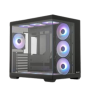 Gabinete Gamer Kbm! Gaming Gn900, Preto, Lateral E Frontal Em Vidro, Usb 3.0, Type C, 10 Fans Argb – Kggn900pt