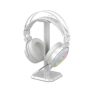 Headset Gamer Redragon Lamia 2, RGB, 7.1, 40mm, Suporte Incluso – Branco – H320W-RGB