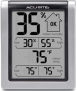 Higrômetro digital e termômetro interno pré-calibrado AcuRite 00613, 7,6 cm A x 6,3 cm L x 3,3 cm P, preto