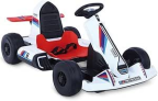 Kart (Branco) R/C Elétrico 12V Bandeirante