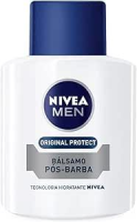 NIVEA MEN Bálsamo Pós Barba Original Protect 100ml – Atua na recuperação da pele, cuidado e hidratação, fórmula leve, com Aloe Vera e Glicerina, sensação de alívio imediato