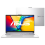 Notebook ASUS Vivobook Go 15 Intel Core i3 8 GB 512 SSD W11 Home Tela 15.6″ FHD, Cool Silver – E1504GA-NJ435W