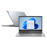 Notebook Lenovo Ideapad 1 15igl7 Intel Celeron N4020 4gb 128 Gb Ssd Tela 15,6″ Hd Windows 11 Prata