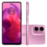 Smartphone Motorola Moto G24 128GB Rosa 4G Tela 6,6″ Câmera Dupla 50MP Selfie 8MP Dual Chip Android 14