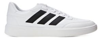 Tênis Adidas Courtblock Feminino – Branco+Chumbo