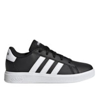 Tênis Infantil Adidas Grand Court K – Preto+branco