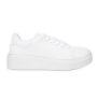 Tênis Vizzano Flatform Liso Feminino – Off White